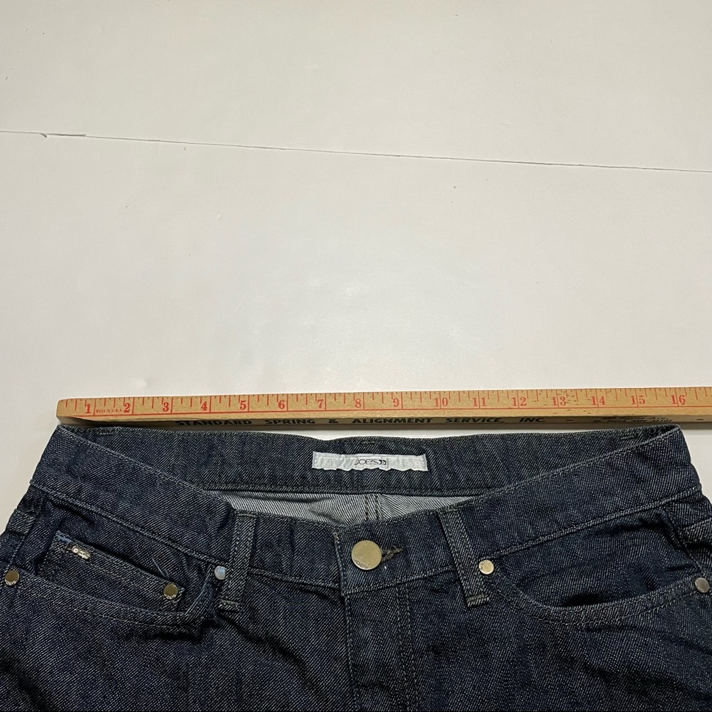 Joe’s Jeans Womens Cigarette Leg Ankle Crop Casual Designer Preppy Jeans Size 31 - Picture 6 of 8